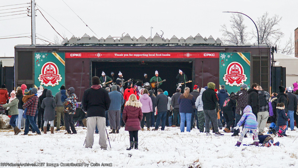 Holiday Train Performance